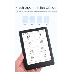 Meebook S6 1/32 GB Ebook Reader E-Ink Original Android Tablet Kindle Murah Manga Komik PDF Buku Elektronik Gratis Case