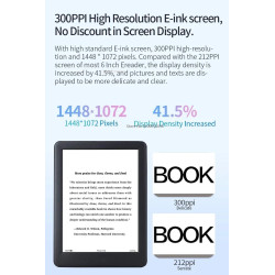 Meebook S6 1/32 GB Ebook Reader E-Ink Original Android Tablet Kindle Murah Manga Komik PDF Buku Elektronik Gratis Case